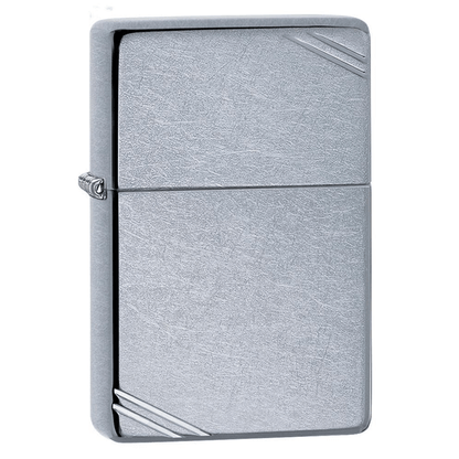 Zippo Street Chrome Vintage with Slashes 267