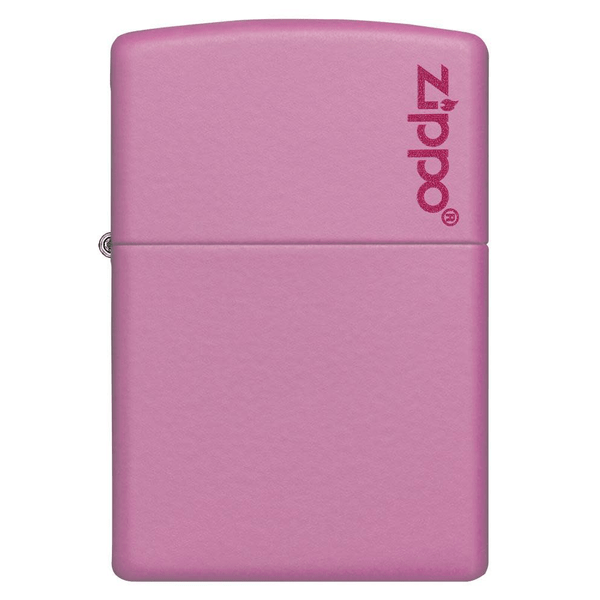 Zippo Classic Pink Matte Zippo Logo 238ZL