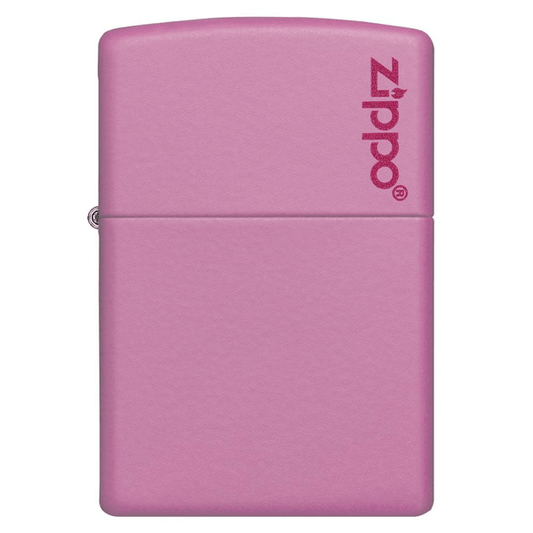 Zippo Classic Pink Matte Zippo Logo 238ZL