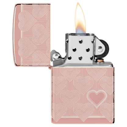 Zippo Heart Design 49811