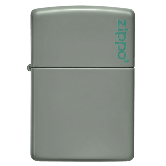 Classic Sage Zippo Logo 49843ZL