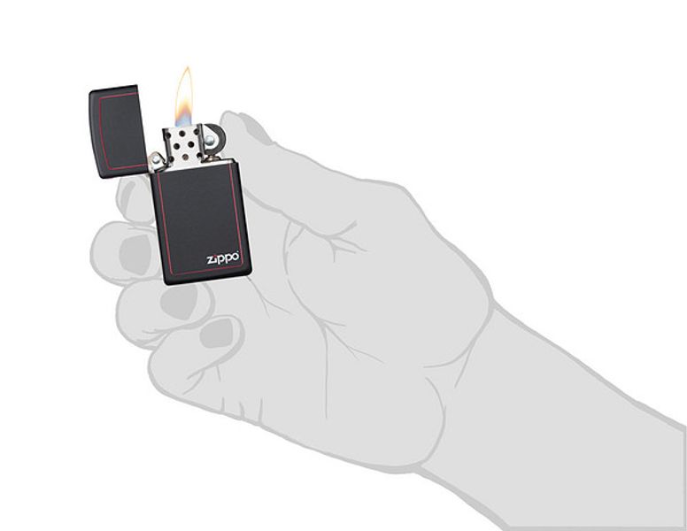 Slim® Black Matte 1618ZB