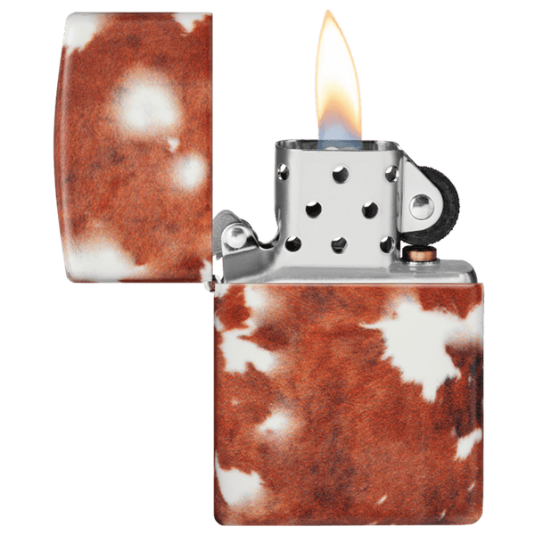 Zippo Cow Print Design 48216