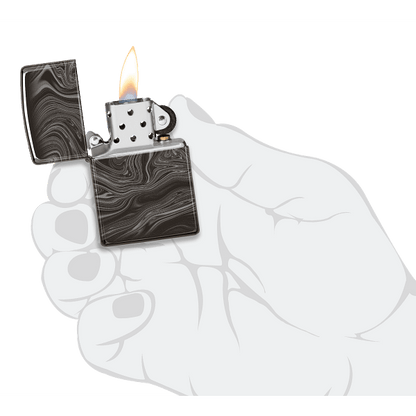 Zippo Marble Pattern Design 49812