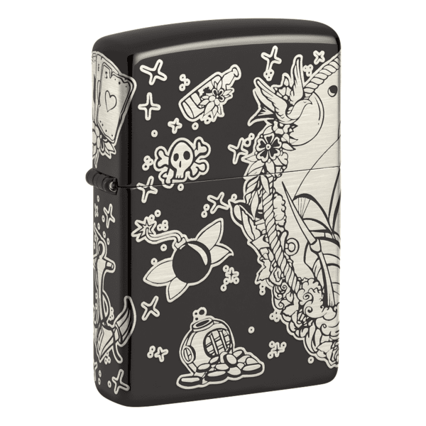 Zippo Pirates Treasure Design 48398