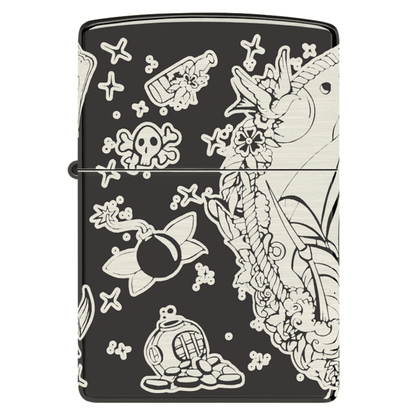 Zippo Pirates Treasure Design 48398