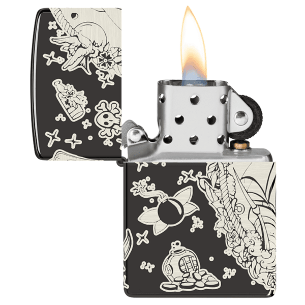 Zippo Pirates Treasure Design 48398