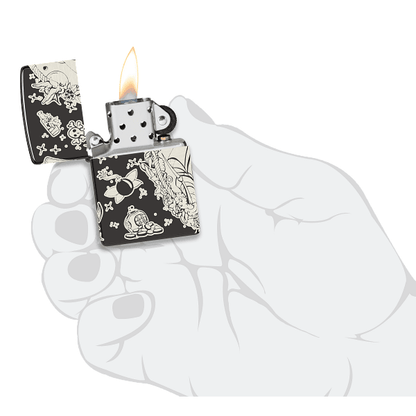 Zippo Pirates Treasure Design 48398