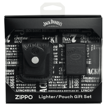 Zippo Jack Daniel's WPL and Pouch Gift Set 48460