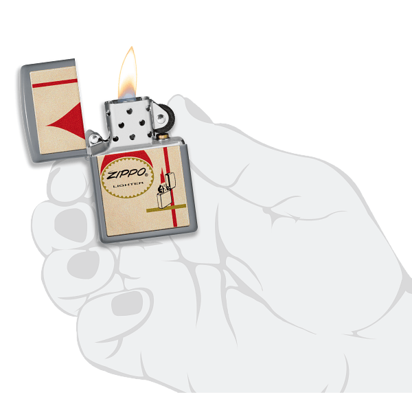 Zippo Retro Lighter Design 48496