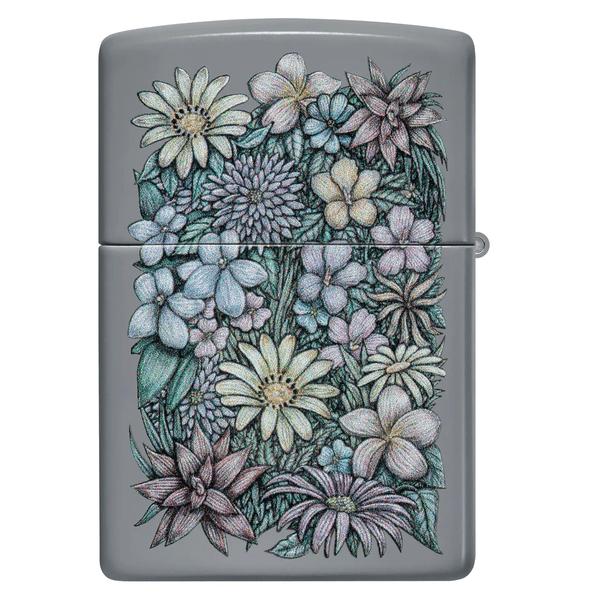 Zippo Floral Gorilla Design 49452GORILLA