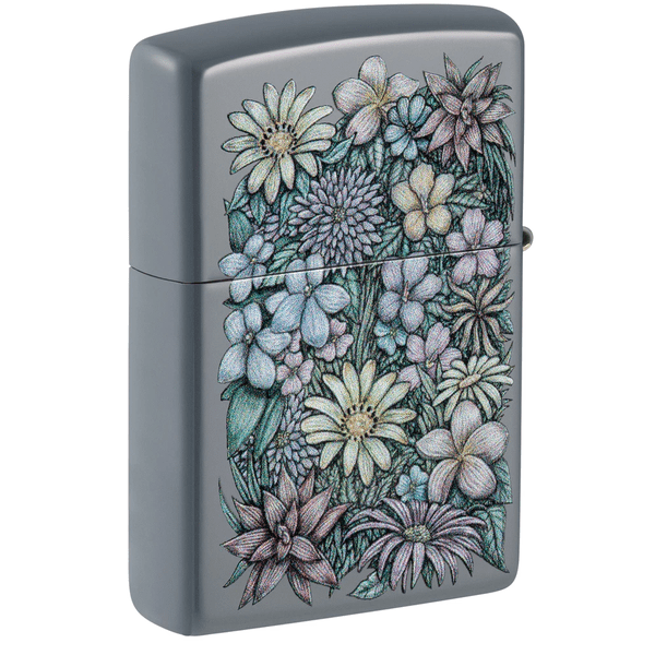Zippo Floral Gorilla Design 49452GORILLA
