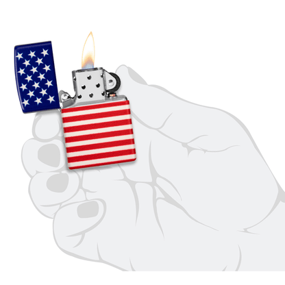 Stars and Stripes Flag Design