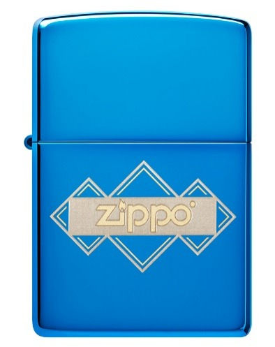 Zippo High Polish Blue 48706 - All Materials