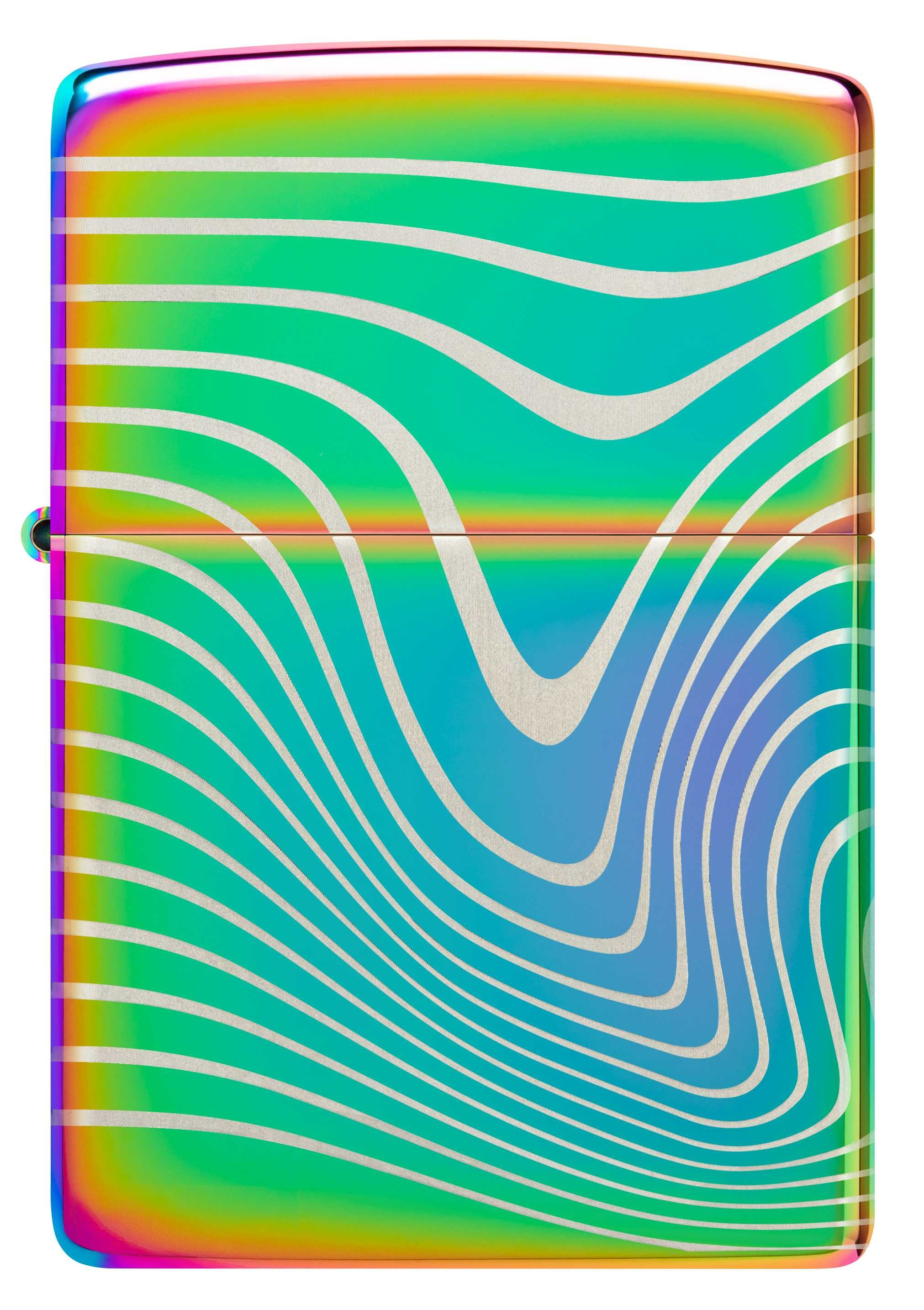 Wavy Pattern Design Multicolor