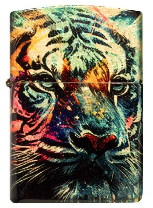 Painted Tiger Design - All Materials