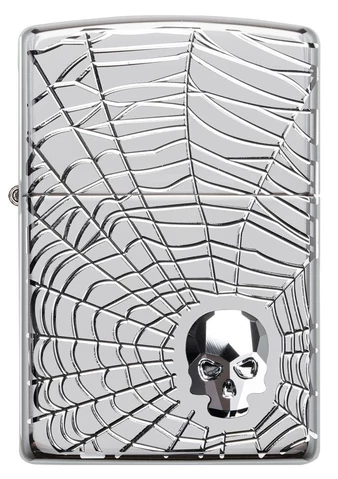 Spider Web Skull Design - All Materials