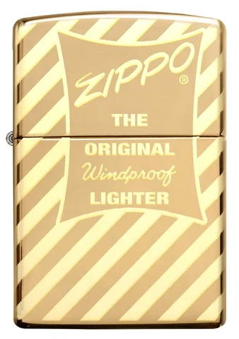 Vintage Zippo Box Top - All Materials